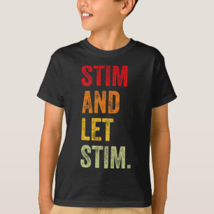 Camiseta Gracioso Estim Y Que Estim Autism Awareness Mes Me