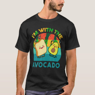 Camiseta Gracioso estoy con los niños de aguacates camisas