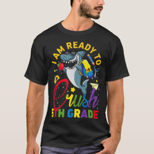 Camiseta Gracioso Estoy Listo Para Aplastar El Quinto Grado