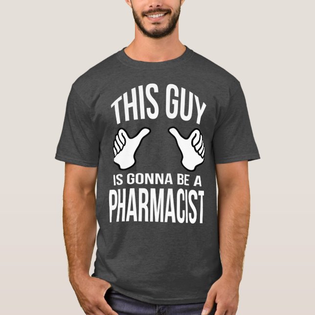 Camiseta Gracioso estudiante de farmacia de regalo de cerem (Anverso)