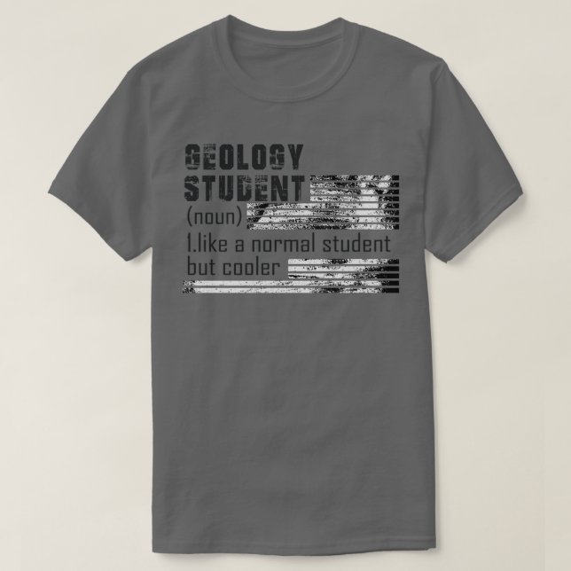 Camiseta Gracioso estudiante de Geología regalo Idea Estudi (Diseño del anverso)