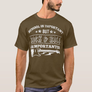 Camiseta Gracioso estudiante de guitarra Rock N' Roll309