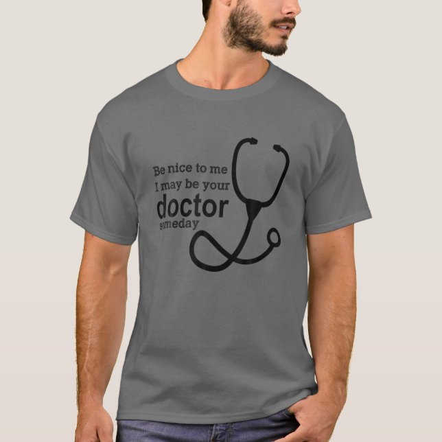 Camiseta Gracioso estudiante de medicina (Anverso)