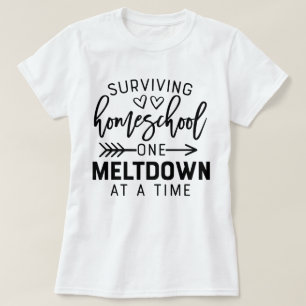 Camiseta Gracioso estudio de cuarentena en el colegio domés