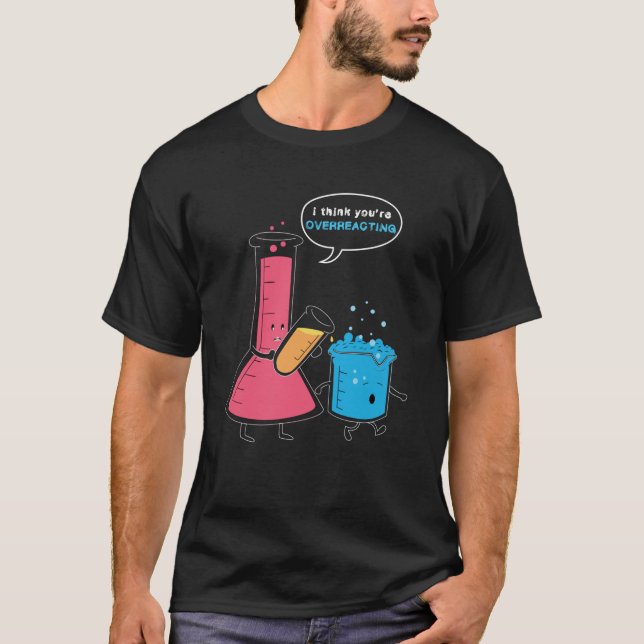 Camiseta Gracioso experimento científico (Anverso)