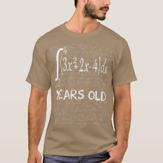 Camiseta Gracioso experto en matemáticas de 40 años, 40 año