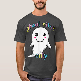Camiseta Gracioso fantasma de Boo solamente vibra como rega