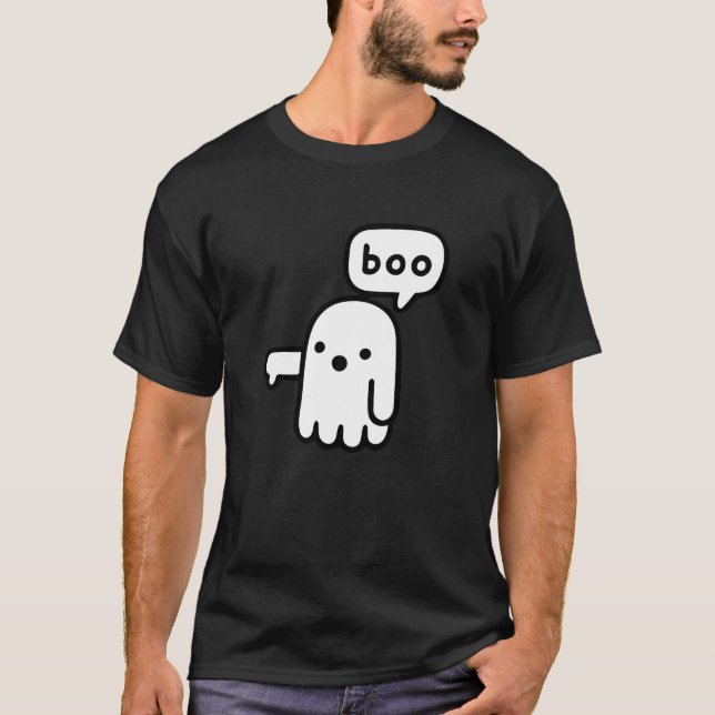 Camiseta ¡Gracioso Fantasma De La Desaprobación! (Anverso)