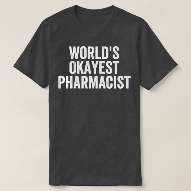 Camiseta Gracioso farmacéutico de Worldx27 (Diseño del anverso)