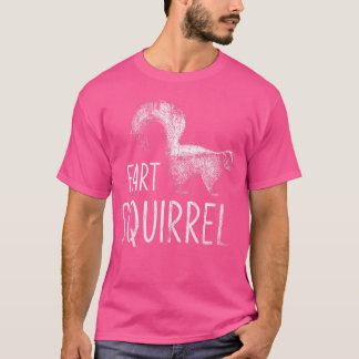 Camiseta Gracioso Fart Animal Squirrel Skunk