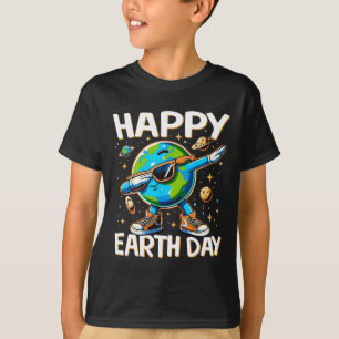 Camiseta Gracioso Feliz Día de la Tierra Tee Earth Dab Plan