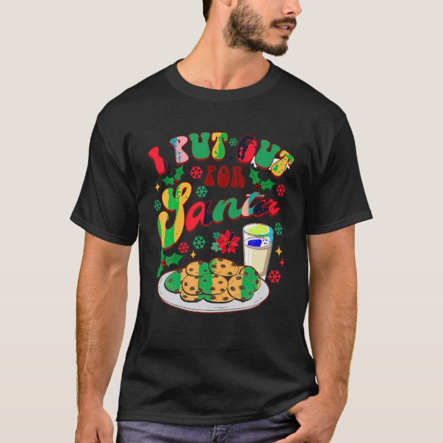 Camiseta Gracioso Feliz Navidad Navidad Navidad Vibes Cooki (Anverso)