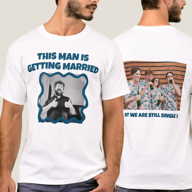 Camiseta Gracioso Fiesta fotográfico de Bachelor (Subido por el creador)