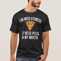 Gracioso Fitness Pizza En Mi Humor De Gimnasio Boc
