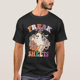 Camiseta Gracioso Freak En La Hoja De Hojas Fantasmas H