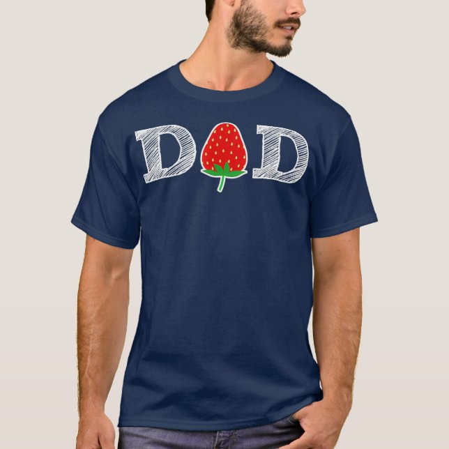 Camiseta Gracioso Fruit Gift Berry Dad (Anverso)