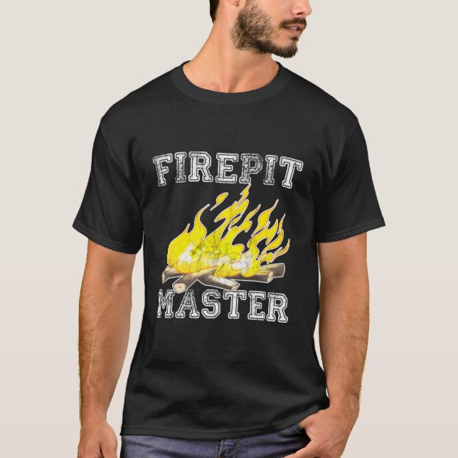 Camiseta Gracioso Fuego de Firepit (Anverso)
