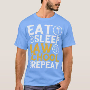 Camiseta Gracioso futuro de la facultad de derecho estudian