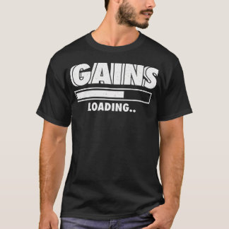 Camiseta Gracioso Gana Cargando Lifting Fitness Gym Workout
