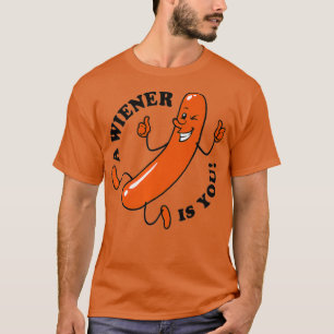 Camiseta Gracioso Ganador De Perro Caliente Un Visero Eres 