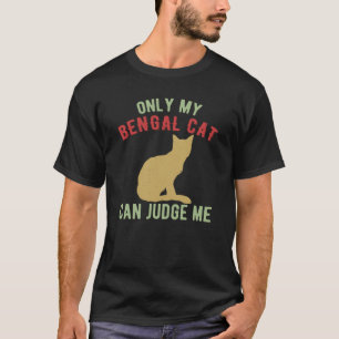 Camiseta Gracioso gato bengalí