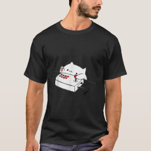 Camiseta Gracioso Gato Bongo Gracioso Gute Gamer Meme Gato 