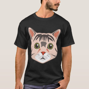 Camiseta Gracioso gato Cara Meowdy Cute Kitten Cat Meme