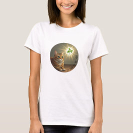 Camiseta Gracioso gato de tabby Tenía que ser tu dama de mi