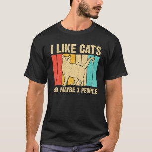 Camiseta Gracioso Gato Diseño Gato Lover Para Hombres Mujer
