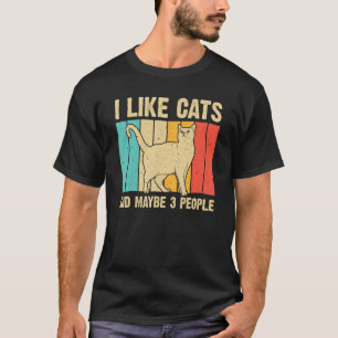 Camiseta Gracioso Gato Diseño Gato Lover Para Hombres Mujer