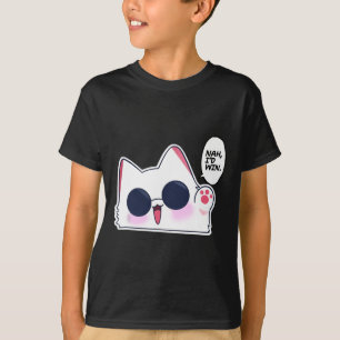 Camiseta Gracioso gato gracioso Anime Meme Nah Ganaría Gojo