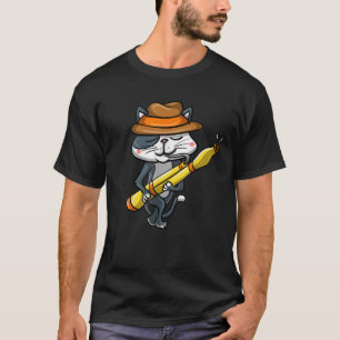 Camiseta Gracioso gato jugando al amor de animales de Guay