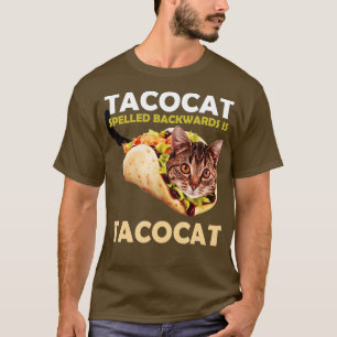 Camiseta Gracioso gato lindo de tacocat taco que se lanza h