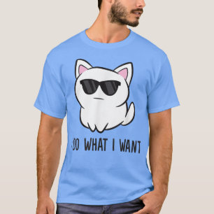 Camiseta Gracioso Gato Lover Yo Hago Lo Que Quiero Un Gato