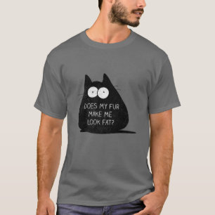 Camiseta Gracioso Gato Mi Piel Me Hace Ver Gracioso Gracios
