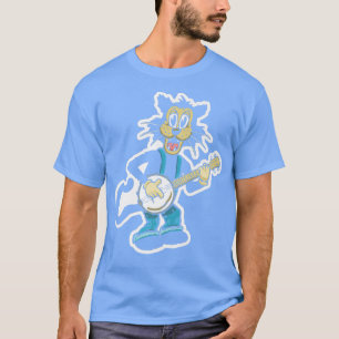 Camiseta Gracioso gato Retro Selector de banjo Personalizad
