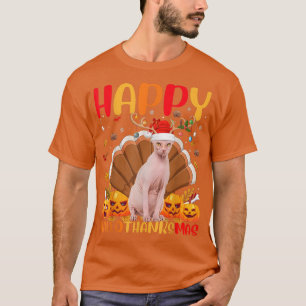 Camiseta Gracioso Gato Sphyn Lover Feliz Gato Sphyn HolaGra