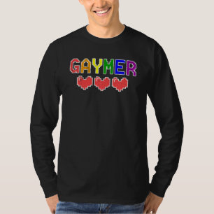 Camiseta Gracioso Gaymer Gay Lgbt Orgullo Humor Video Gamer