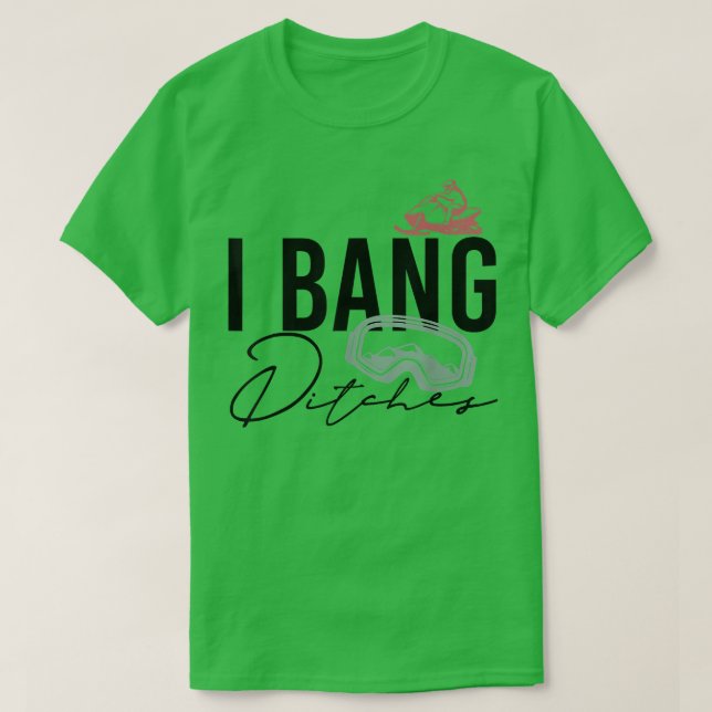 Camiseta Gracioso Gear Snowmobling Snowmobile Sarcastic Win (Diseño del anverso)