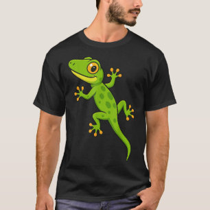 Camiseta Gracioso Gecko Lizard Animal Lover Niños Chicas