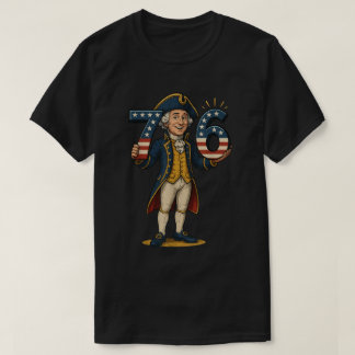 Camiseta Gracioso George Washington 76 Meme Shirt
