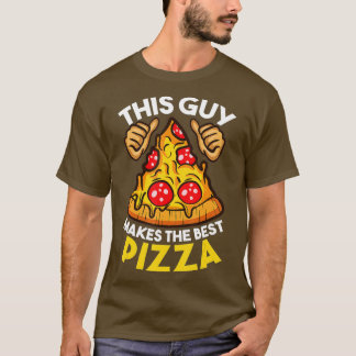 Camiseta Gracioso Gigante De Pizza Para Hombres Mujeres Gua