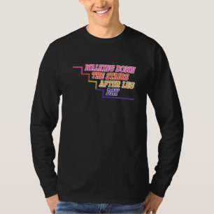 Camiseta Gracioso Gimnasio Motivacional de Leg Day
