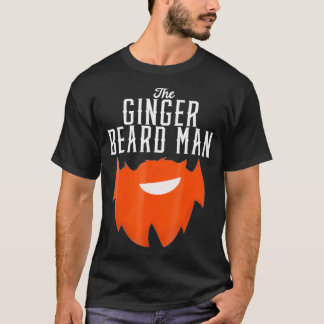 Camiseta Gracioso Ginger Beard Man Para Los Redheads