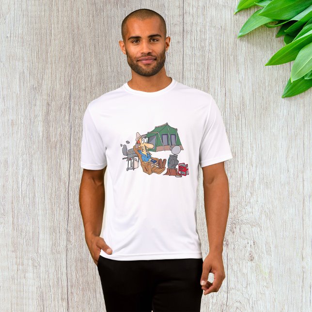 Camiseta Gracioso glamping Personalizado de lujo camping (Subido por el creador)