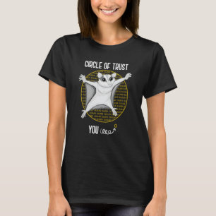 Camiseta Gracioso Glider de Azúcar Lover Mascota Glider de