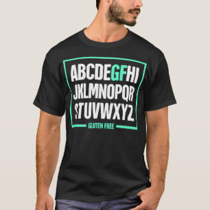 Camiseta Gracioso Gluten Free Celiac