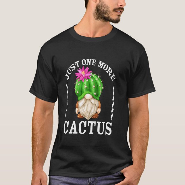 Camiseta Gracioso Gnome Suculento Para El Papi De La Planta (Anverso)