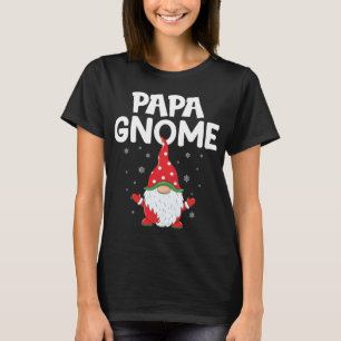 Camiseta Gracioso gnomo lindo papá Gnome Xmas lindos Navida