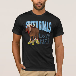 Camiseta Gracioso Gnu Antelope T-Shirt Para Corredores